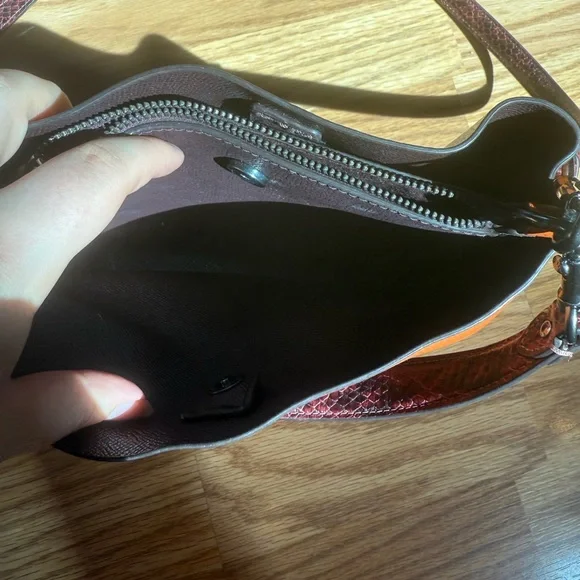 Coach Tan Leather Shoulder Bag - Picture 5 of 5